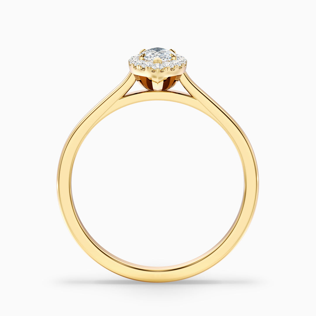 Arya Marquise Halo Lab Grown Diamond Ring