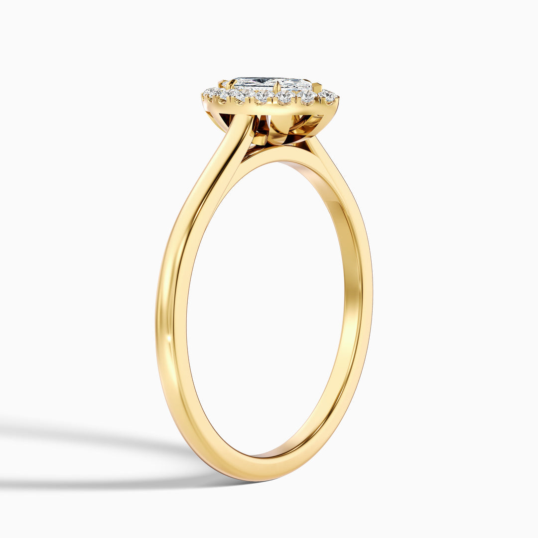 Arya Marquise Halo Lab Grown Diamond Ring