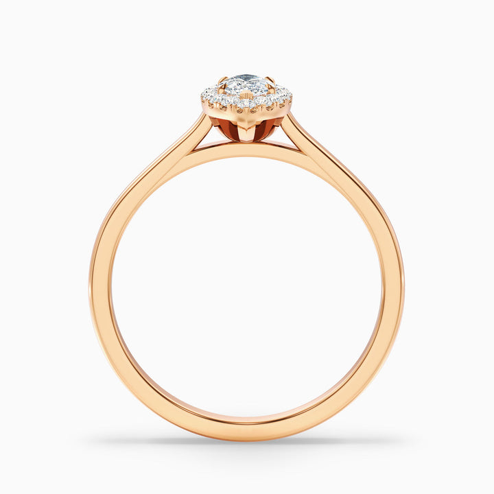 Arya Marquise Halo Lab Grown Diamond Ring