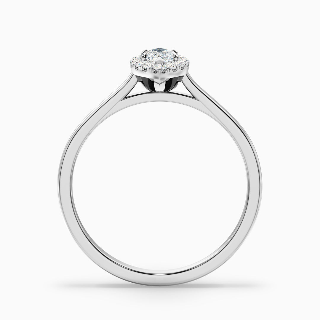 Arya Marquise Halo Lab Grown Diamond Ring