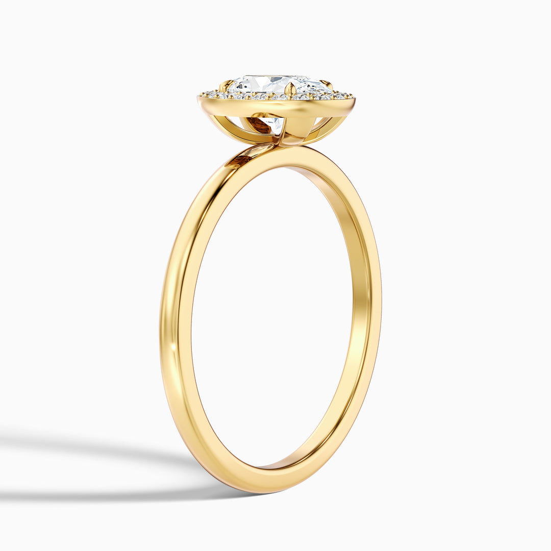 Maeve Oval Halo Lab Grown Diamond Ring