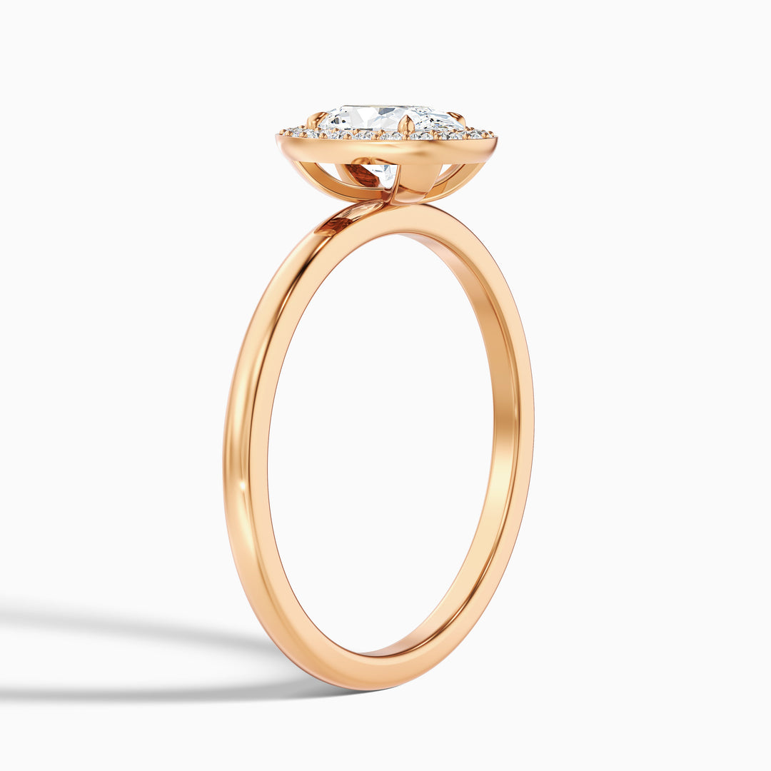 Maeve Oval Halo Lab Grown Diamond Ring