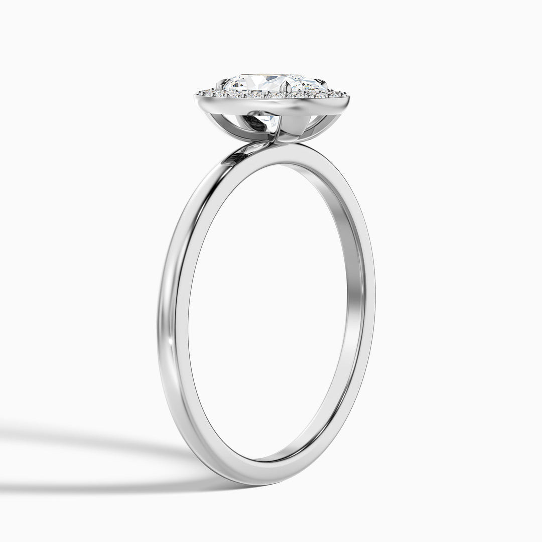 Maeve Oval Halo Lab Grown Diamond Ring