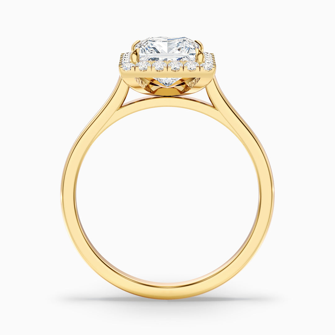 Aisha Princess Cut Halo Lab Grown Diamond Ring