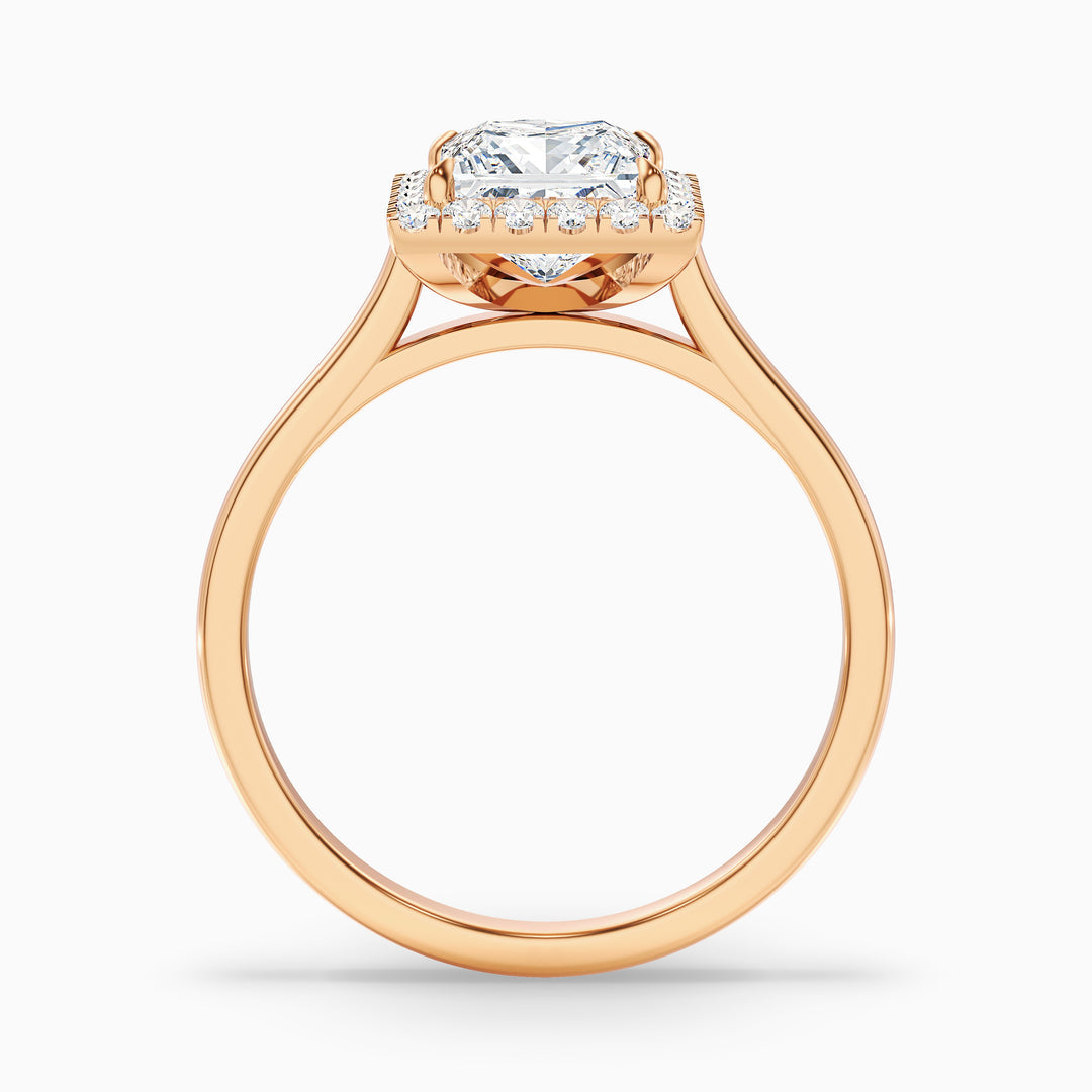 Aisha Princess Cut Halo Lab Grown Diamond Ring