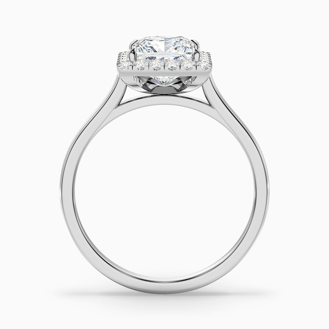 Aisha Princess Cut Halo Lab Grown Diamond Ring