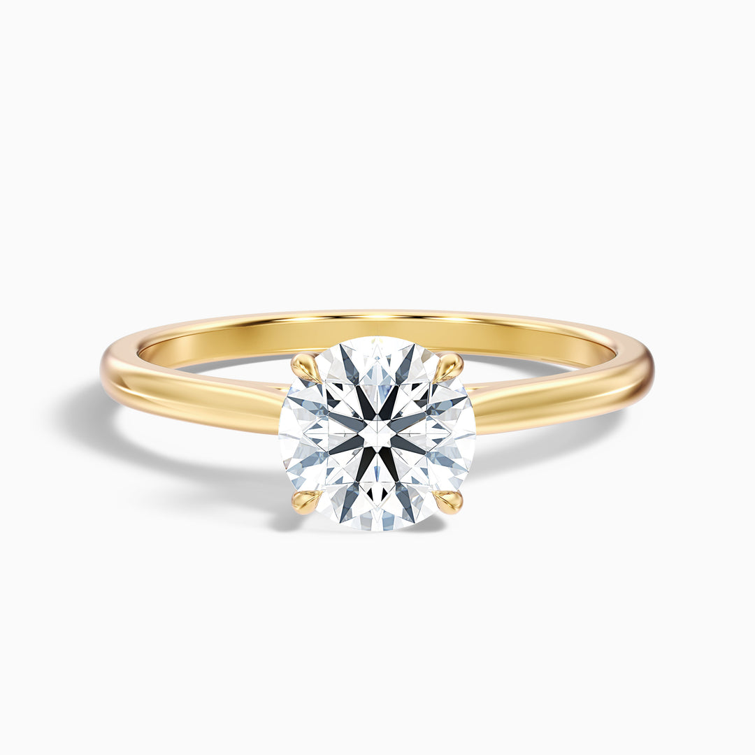 Isabella Round Solitaire Lab Grown Diamond Ring
