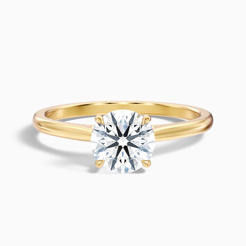 Isabella Round Solitaire Lab Grown Diamond Ring