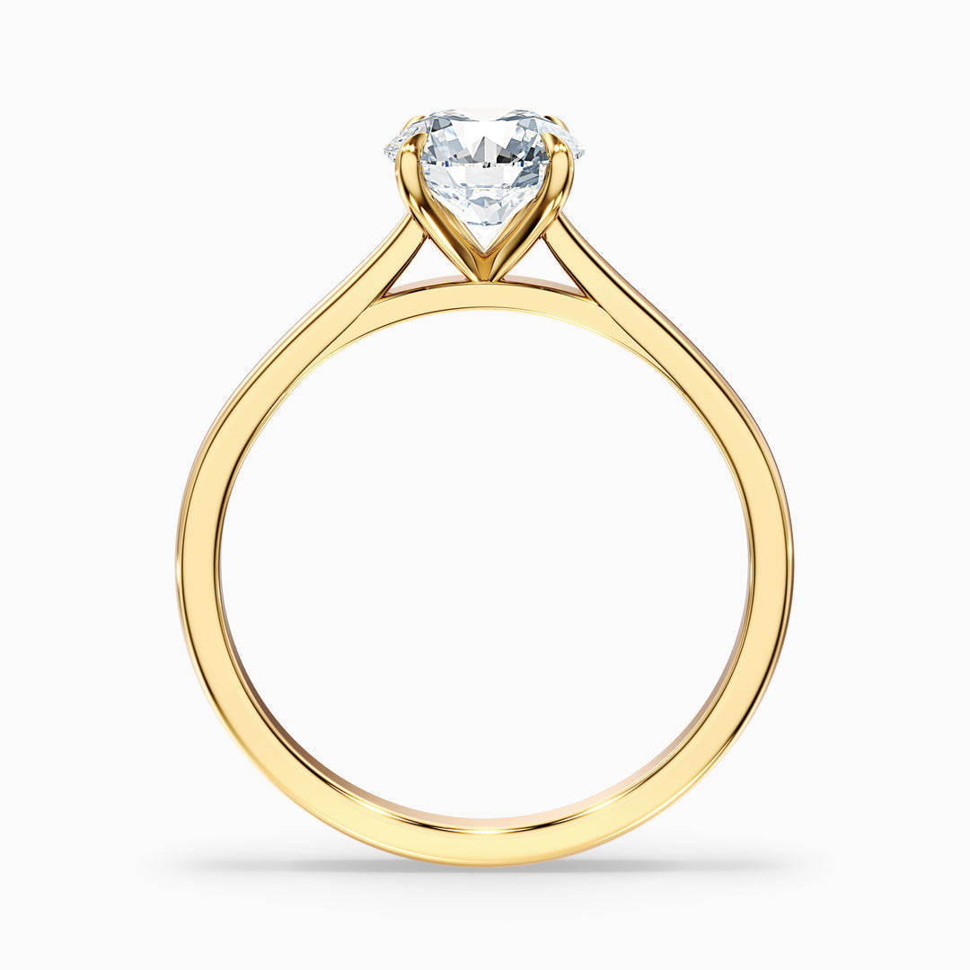 Isabella Round Solitaire Lab Grown Diamond Ring