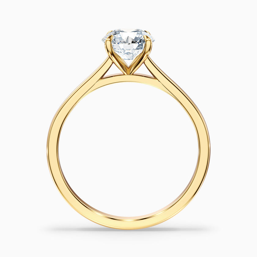 Isabella Round Solitaire Lab Grown Diamond Ring