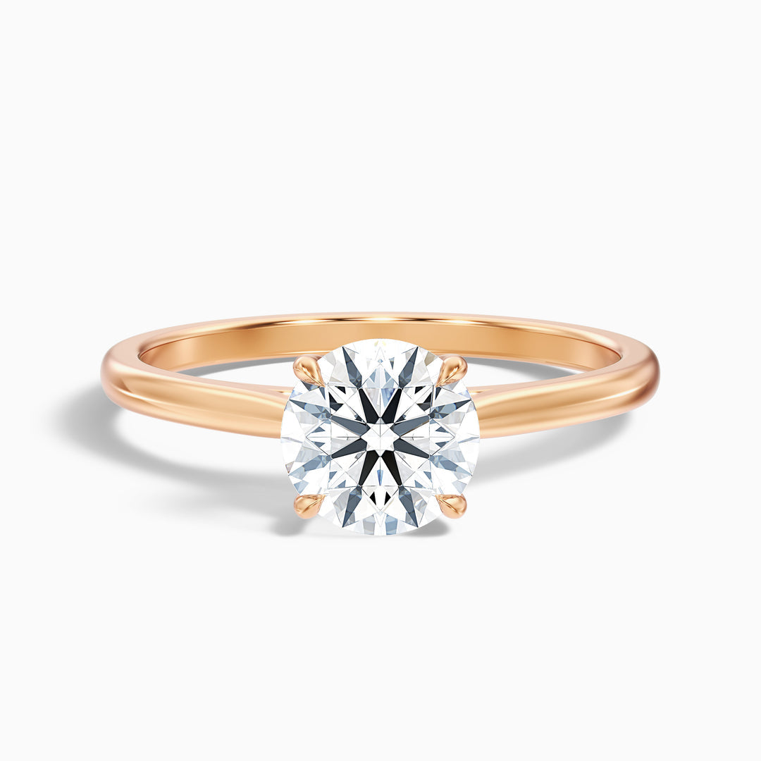 Isabella Round Solitaire Lab Grown Diamond Ring