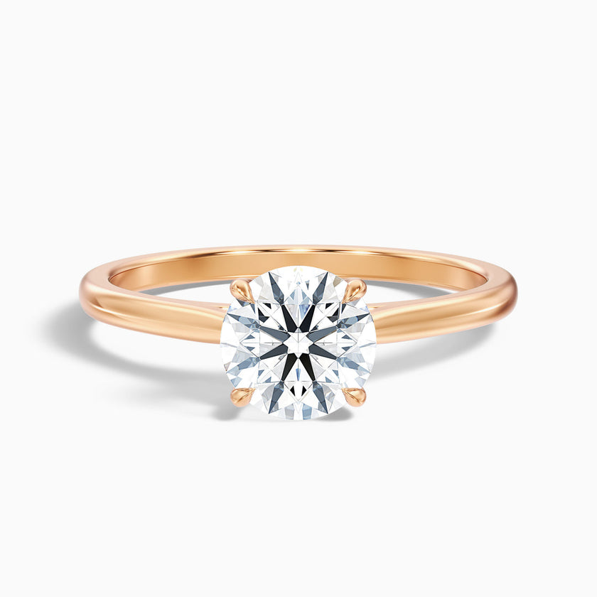 Isabella Round Solitaire Lab Grown Diamond Ring