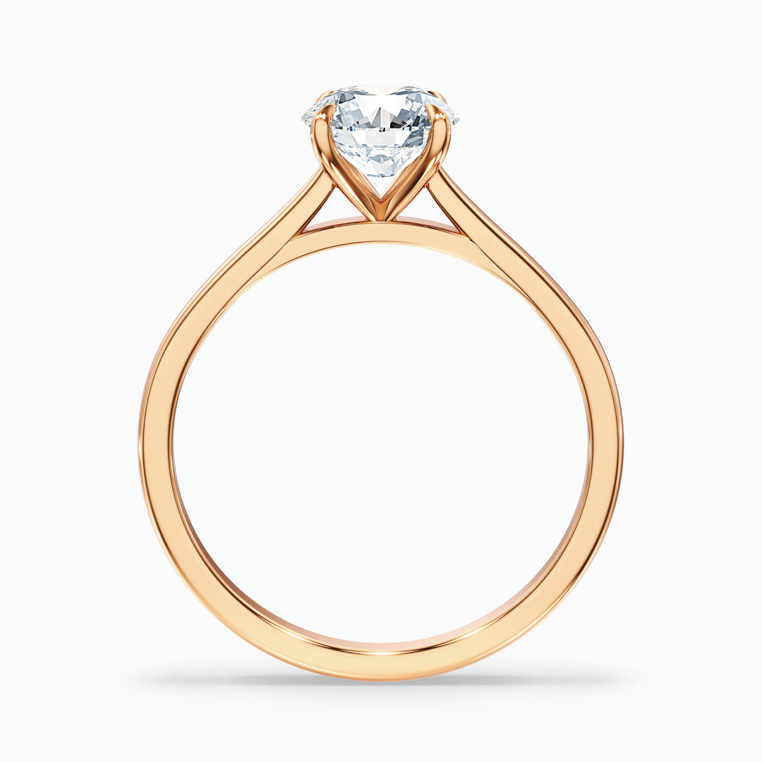 Isabella Round Solitaire Lab Grown Diamond Ring