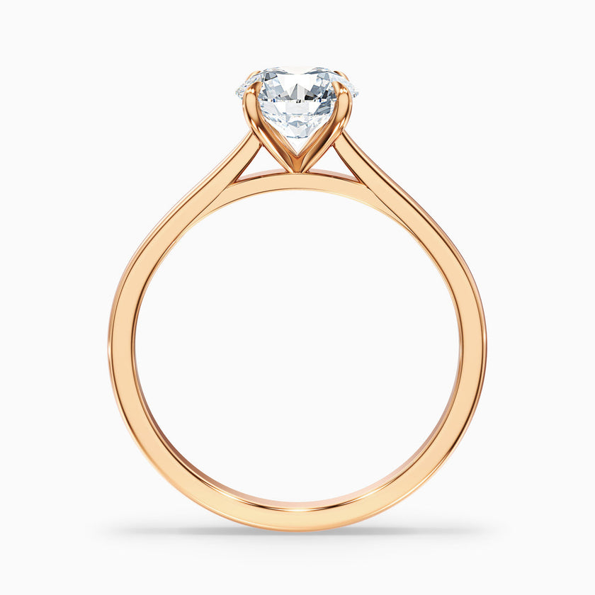 Isabella Round Solitaire Lab Grown Diamond Ring