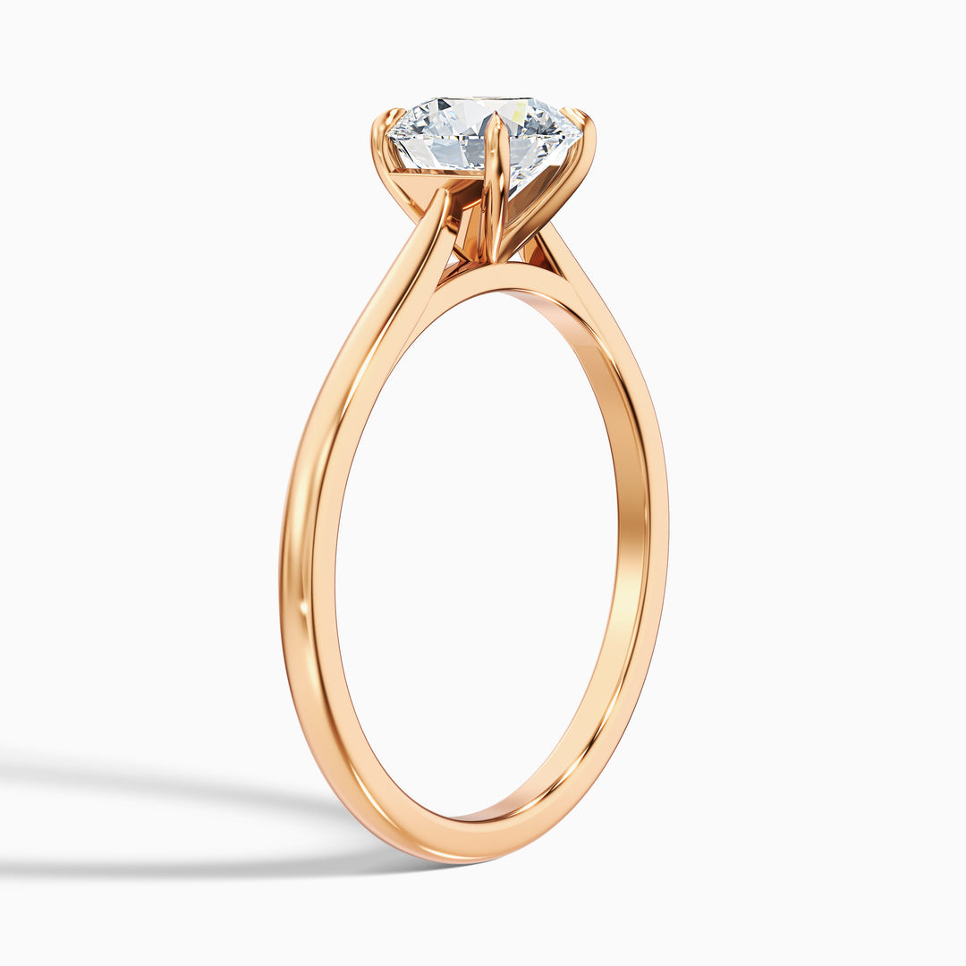 Isabella Round Solitaire Lab Grown Diamond Ring