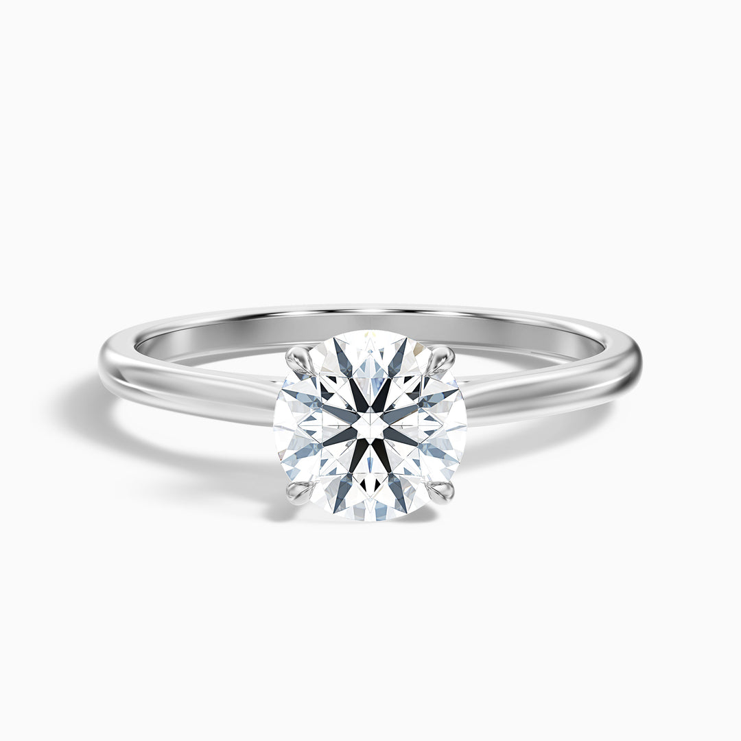 Isabella Round Solitaire Lab Grown Diamond Ring