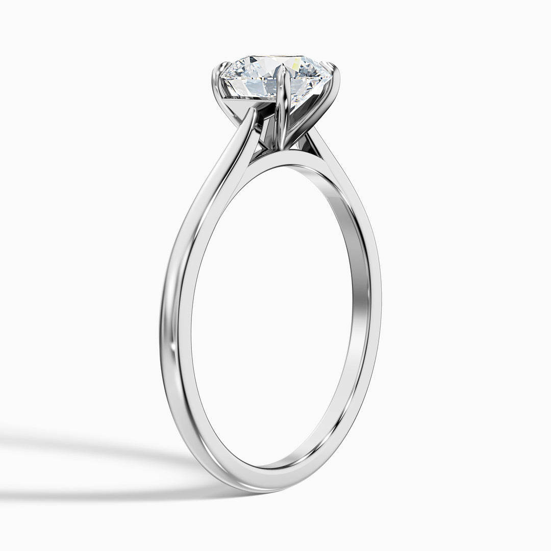 Isabella Round Solitaire Lab Grown Diamond Ring