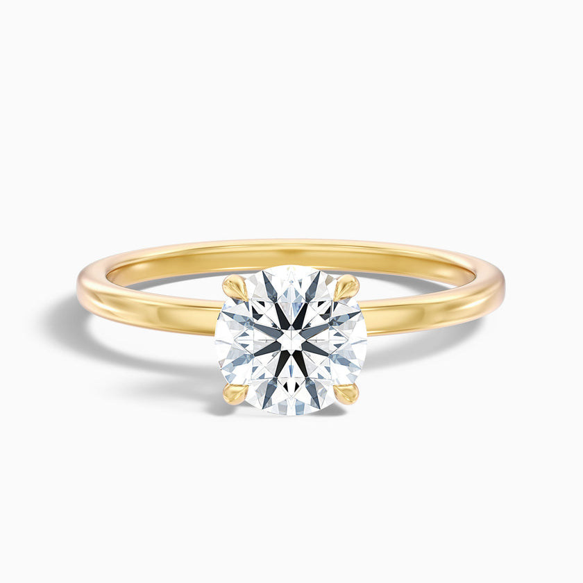 Chloe Round Cut Solitaire Lab Grown Engagement Ring