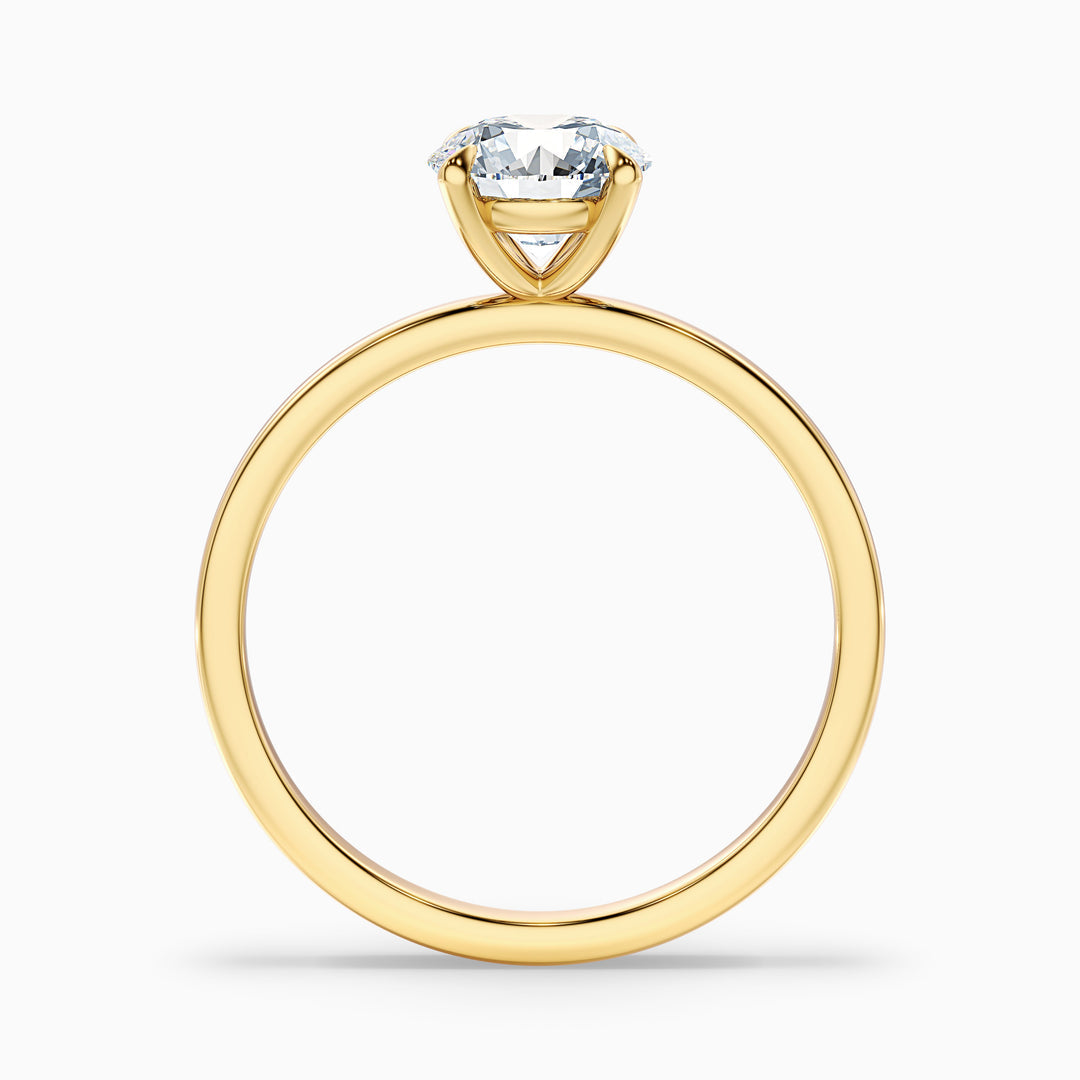 Chloe Round Cut Solitaire Lab Grown Engagement Ring