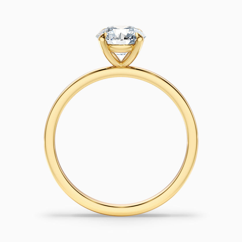 Chloe Round Cut Solitaire Lab Grown Engagement Ring