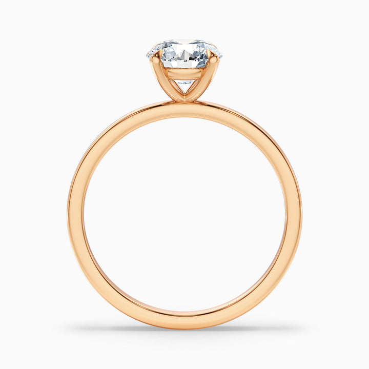 Chloe Round Cut Solitaire Lab Grown Engagement Ring