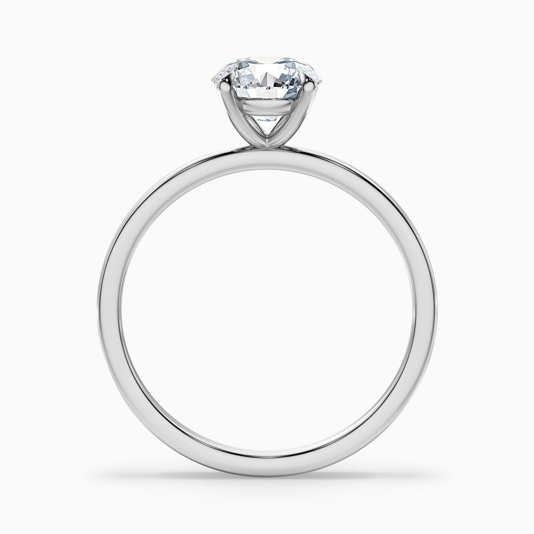 Chloe Round Cut Solitaire Lab Grown Engagement Ring