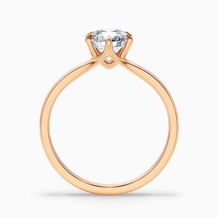 Avian Round Solitaire Lab Grown Engagement Ring