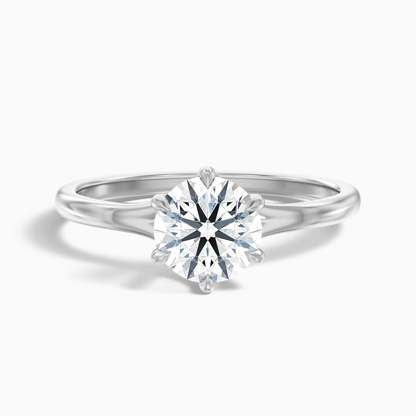 Avian Round Solitaire Lab Grown Engagement Ring
