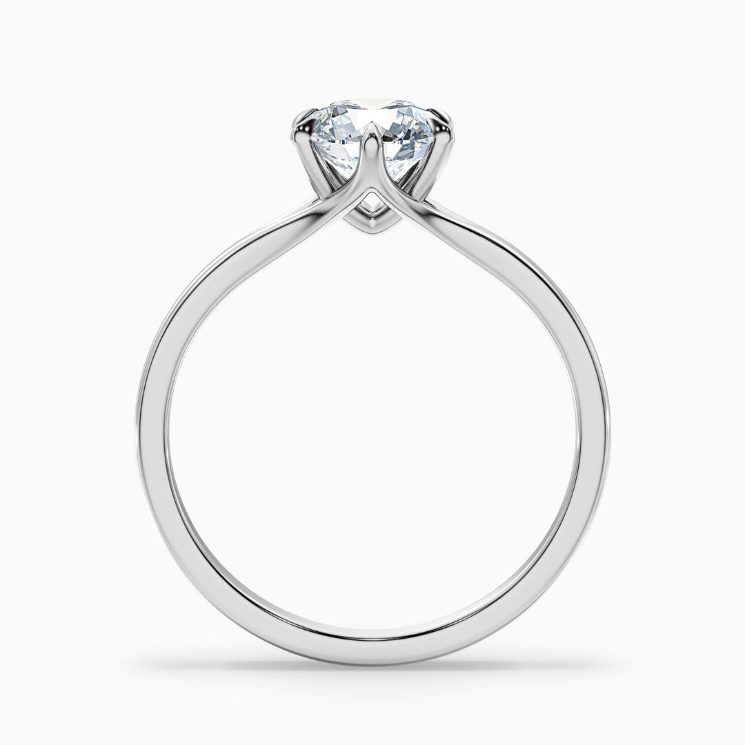 Avian Round Solitaire Lab Grown Engagement Ring