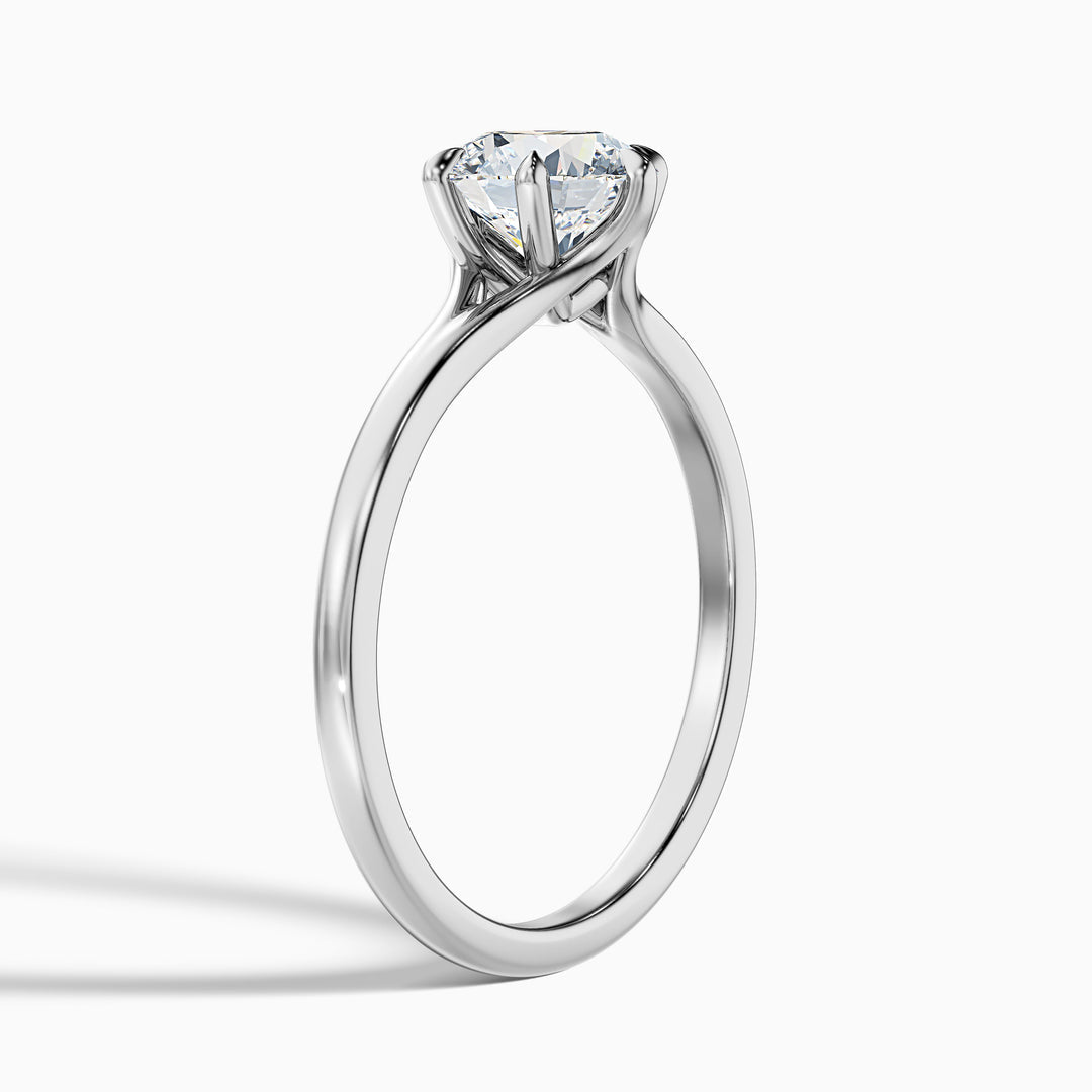 Avian Round Solitaire Lab Grown Engagement Ring