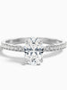 Aelios Oval Hidden Halo Pave Lab Grown Engagement Ring