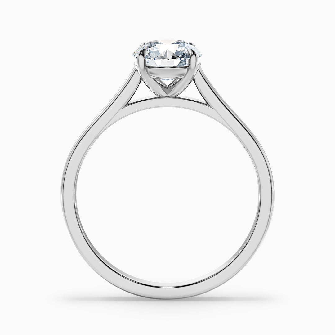 Ava Round Cut Solitaire Lab Grown Engagement Ring