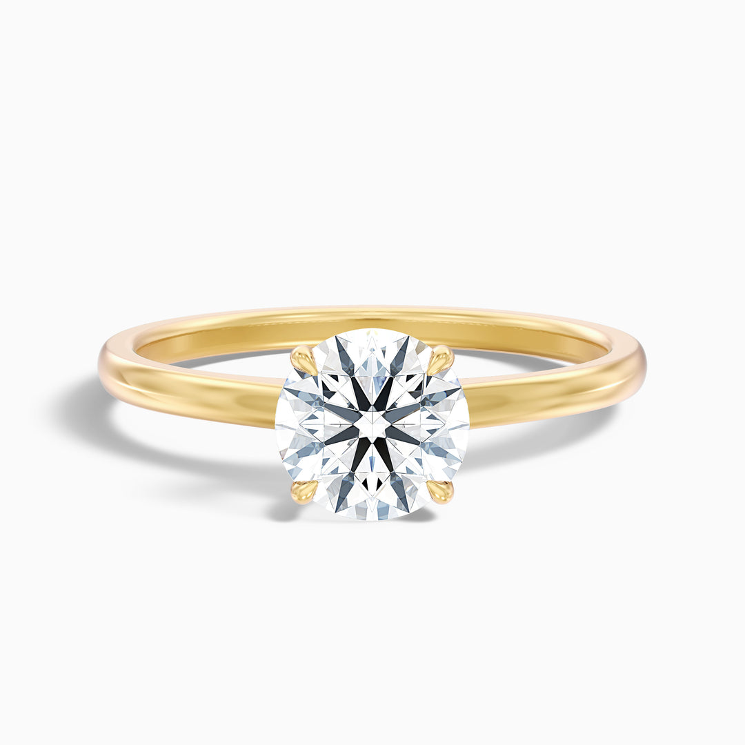 Soraya Round Solitaire Lab Grown Engagement Ring