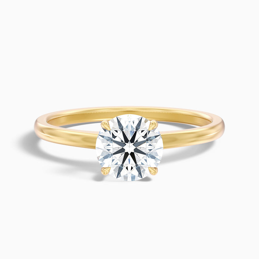 Soraya Round Solitaire Lab Grown Engagement Ring