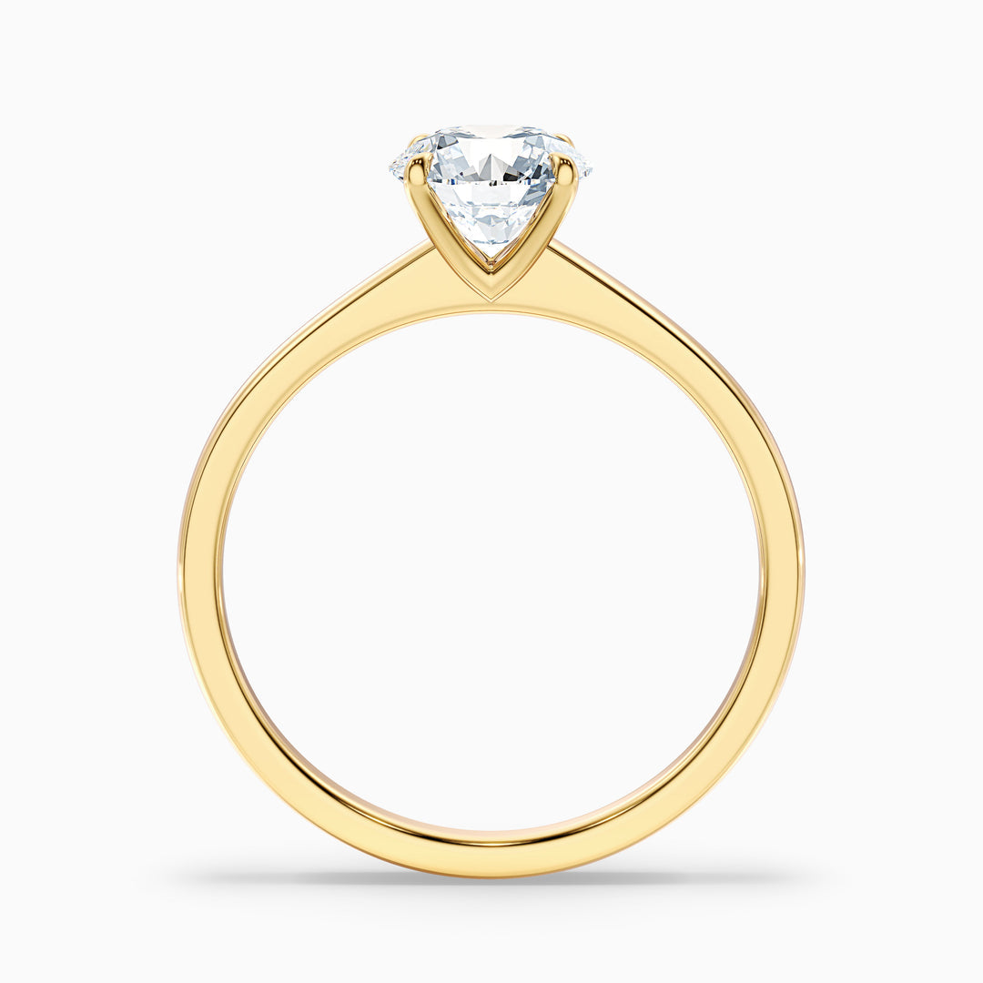 Soraya Round Solitaire Lab Grown Engagement Ring