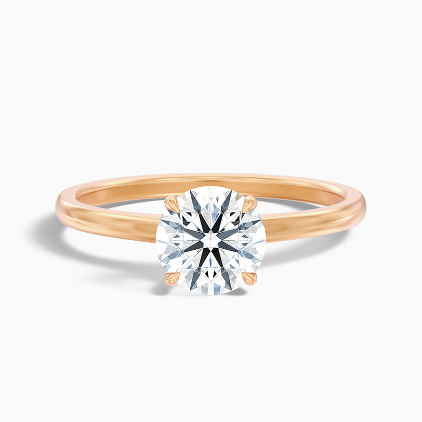 Soraya Round Solitaire Lab Grown Engagement Ring