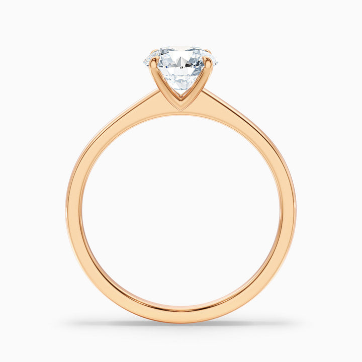 Soraya Round Solitaire Lab Grown Engagement Ring