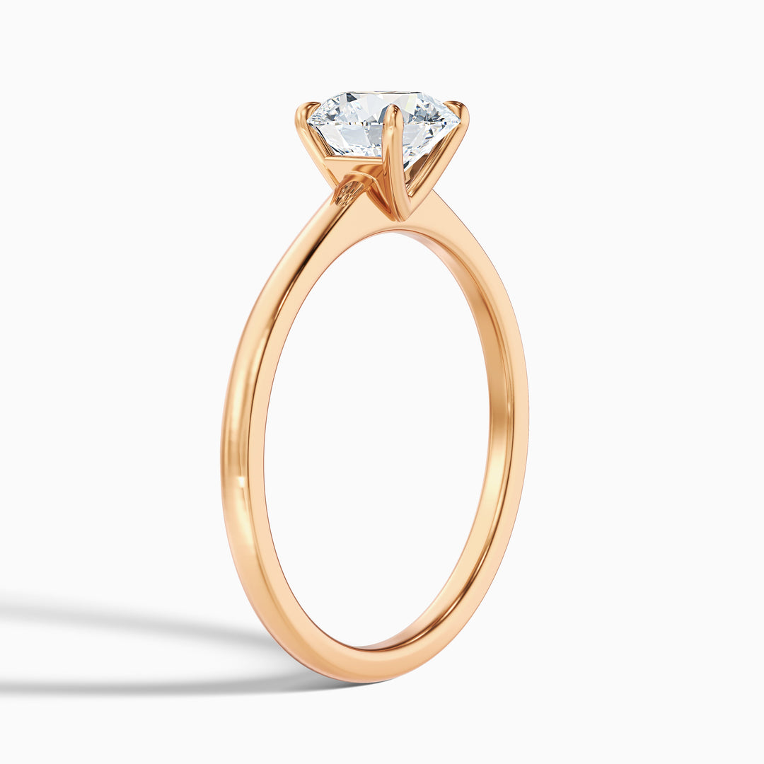 Soraya Round Solitaire Lab Grown Engagement Ring