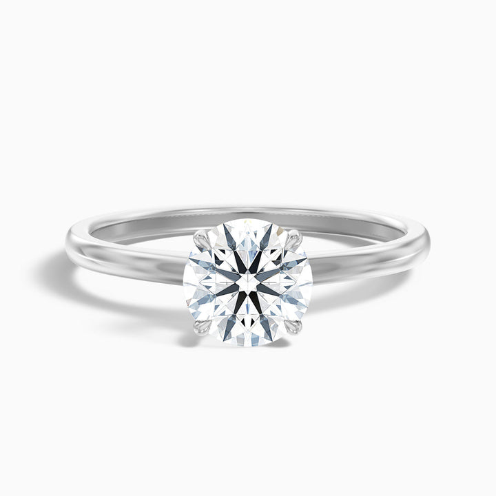 Soraya Round Solitaire Lab Grown Engagement Ring