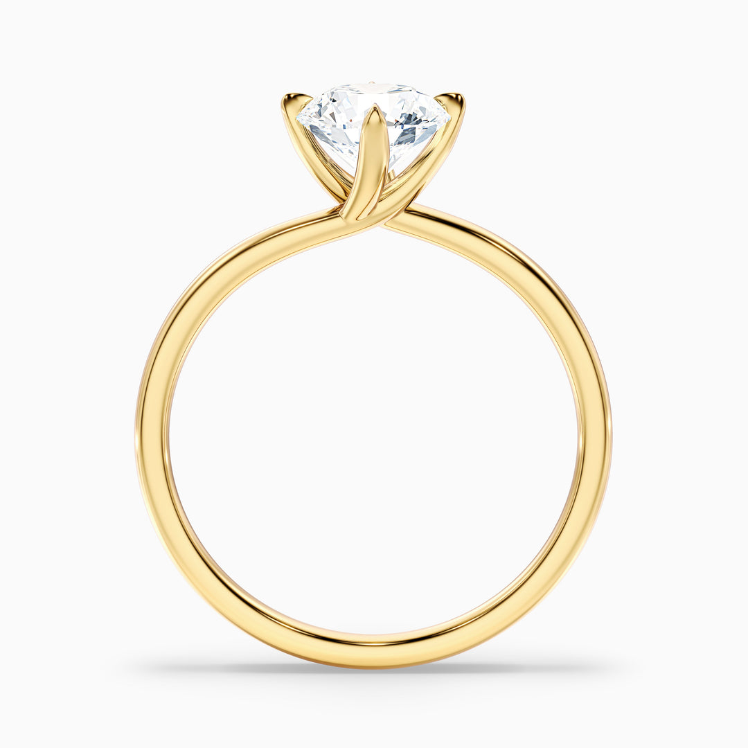 Olinn Round Solitaire Lab Grown Engagement Ring