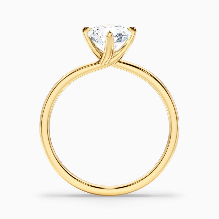 Olinn Round Solitaire Lab Grown Engagement Ring
