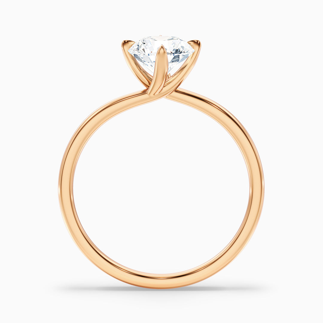 Olinn Round Solitaire Lab Grown Engagement Ring