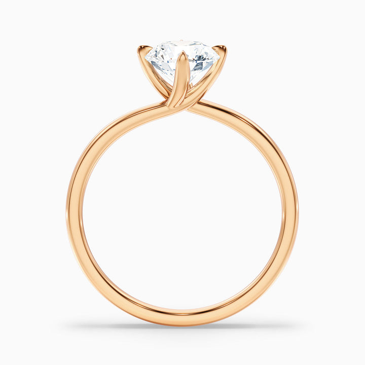 Olinn Round Solitaire Lab Grown Engagement Ring