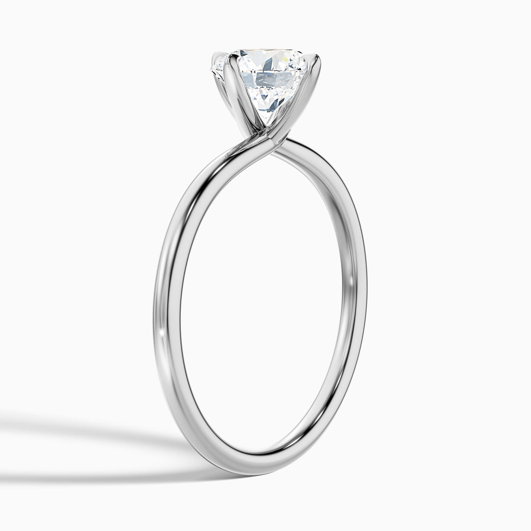 Olinn Round Solitaire Lab Grown Engagement Ring