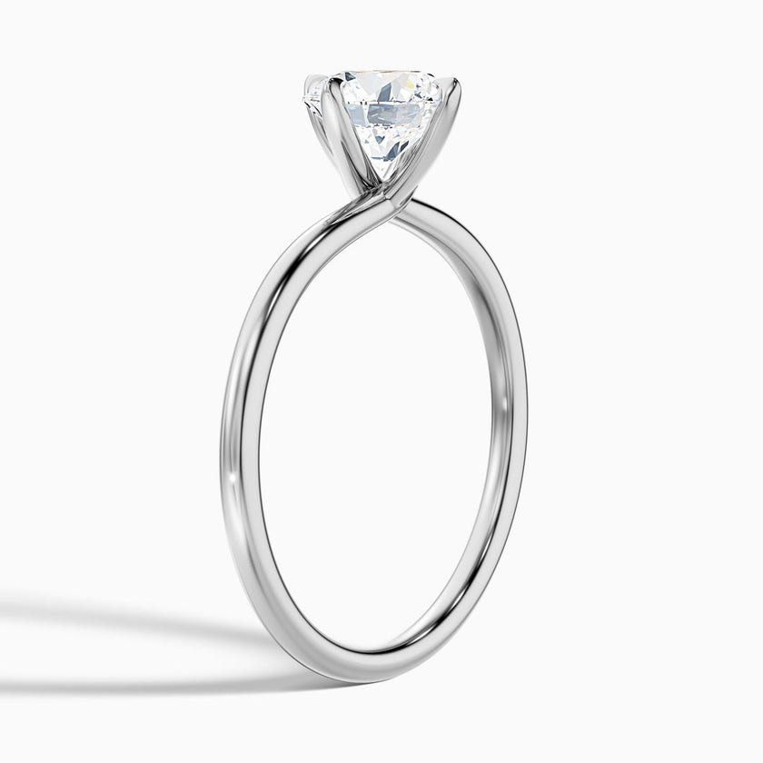 Olinn Round Solitaire Lab Grown Engagement Ring