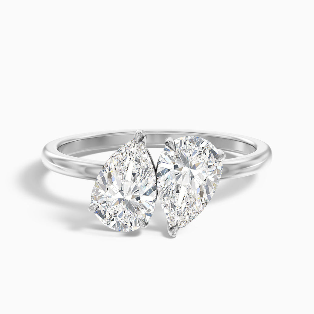 Xylo Georgia Toi Et Moi Engagement Ring
