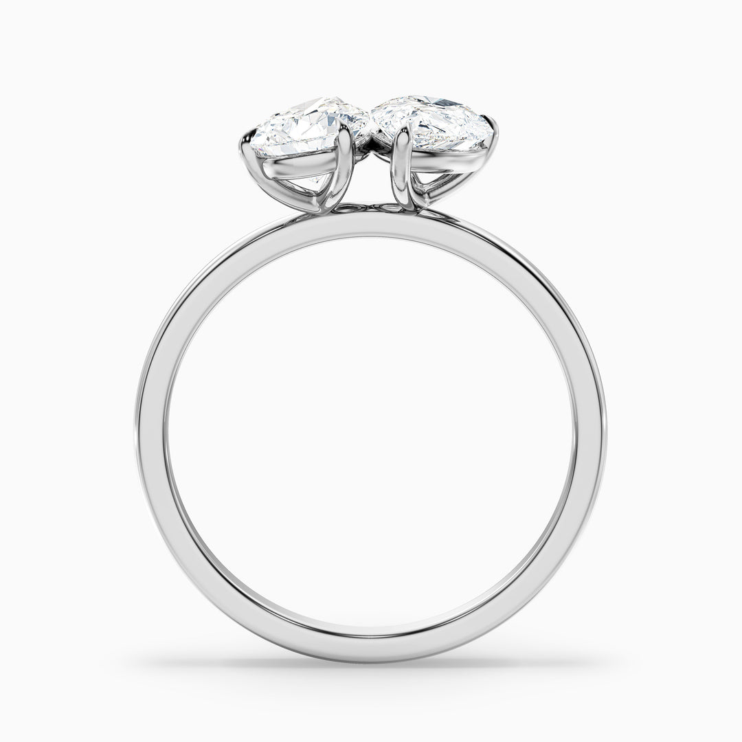 Xylo Georgia Toi Et Moi Engagement Ring