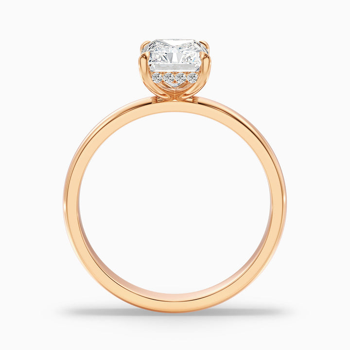 Winston Radiant Cut Hidden Halo Lab Grown Diamond Ring