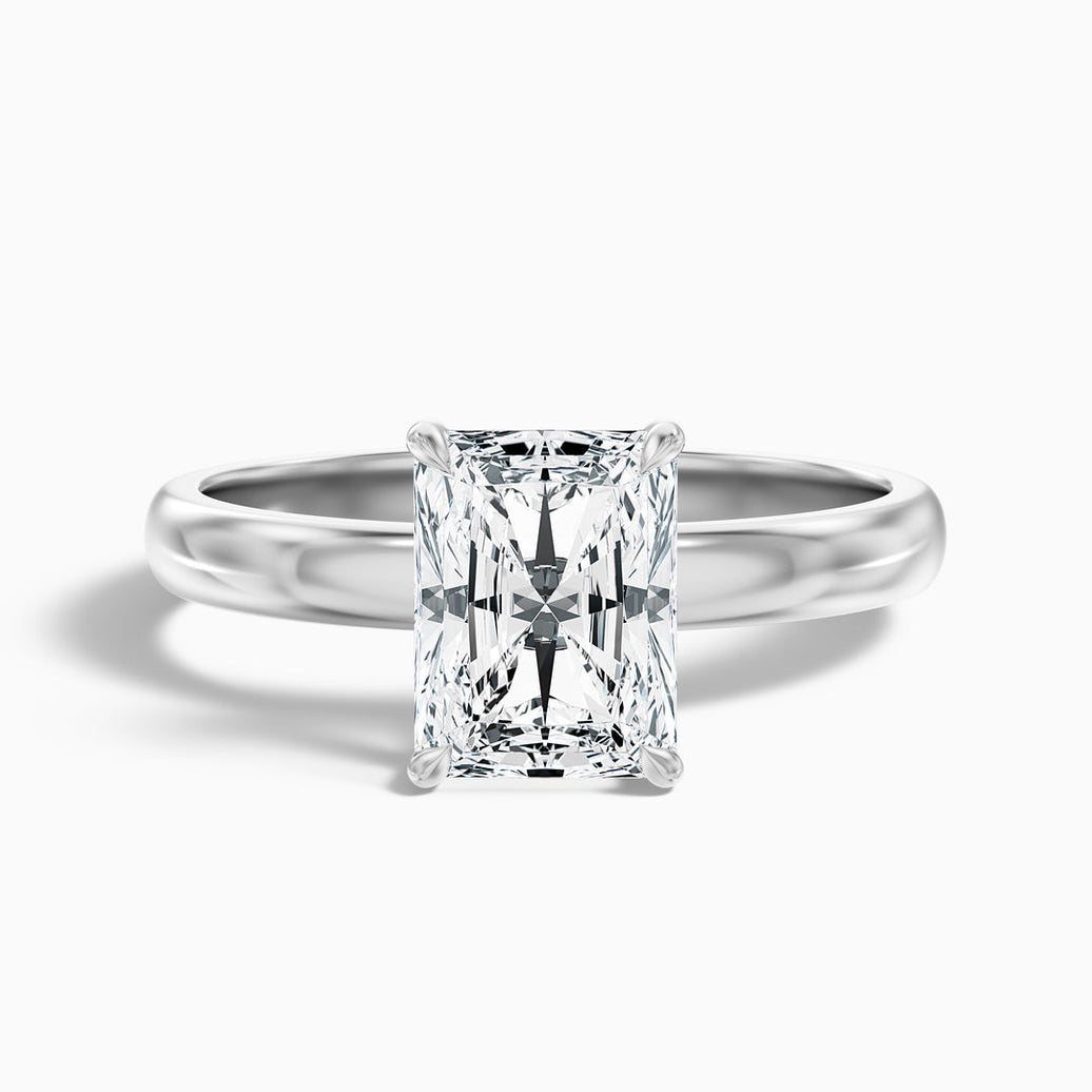 Winston Radiant Cut Hidden Halo Lab Grown Diamond Ring