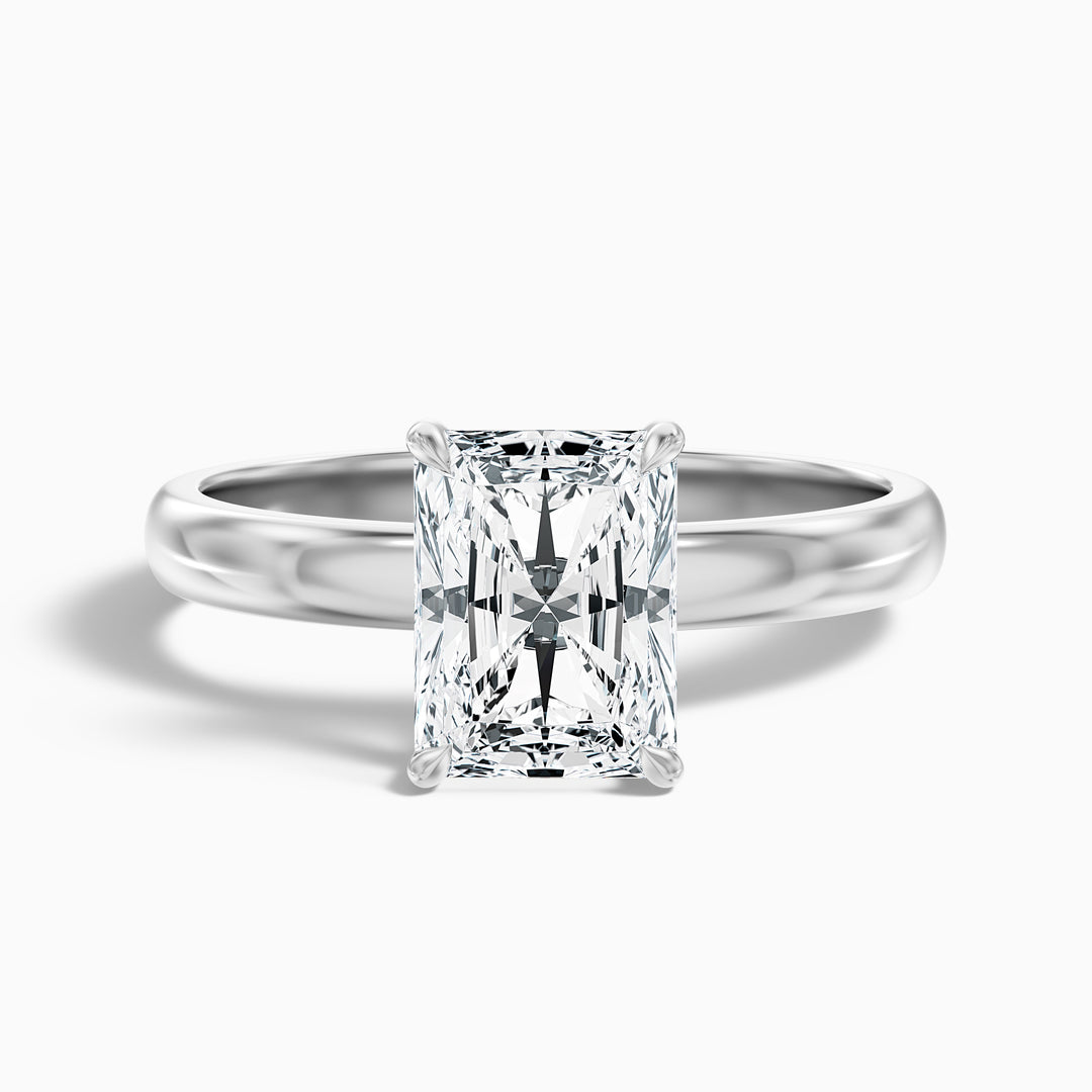 Winston Radiant Cut Hidden Halo Lab Grown Diamond Ring